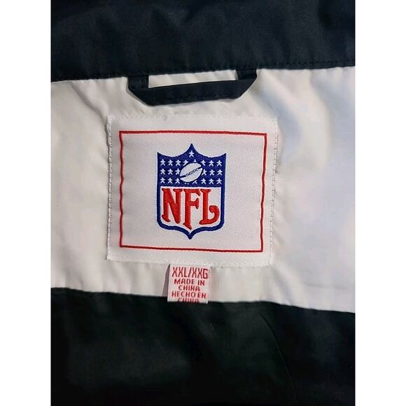 G-III NFL Seattle Seahawks Jacket Windbreaker Size XXL Blue & White 100% Poly - Picture 2 of 8